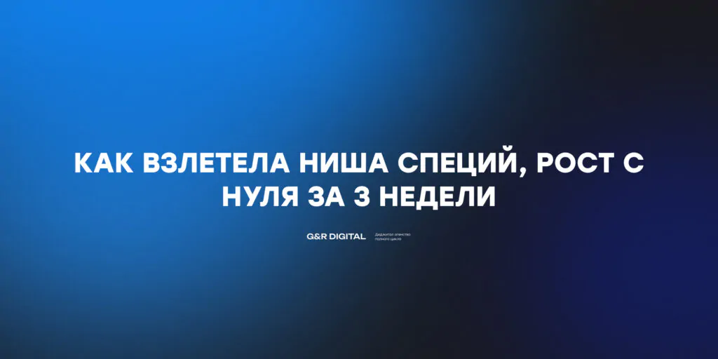 Рост от 0 ₽ до 365 000 ₽ за 20 дней в нише специй с маржинальностью 25%